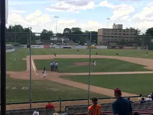 Caledonia Falls to Rochester Lourdes in Lightning Delayed Elimination Game