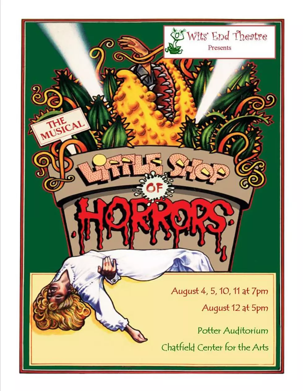 Wits End Theatre Presents ‘Little Shop of Horrors’