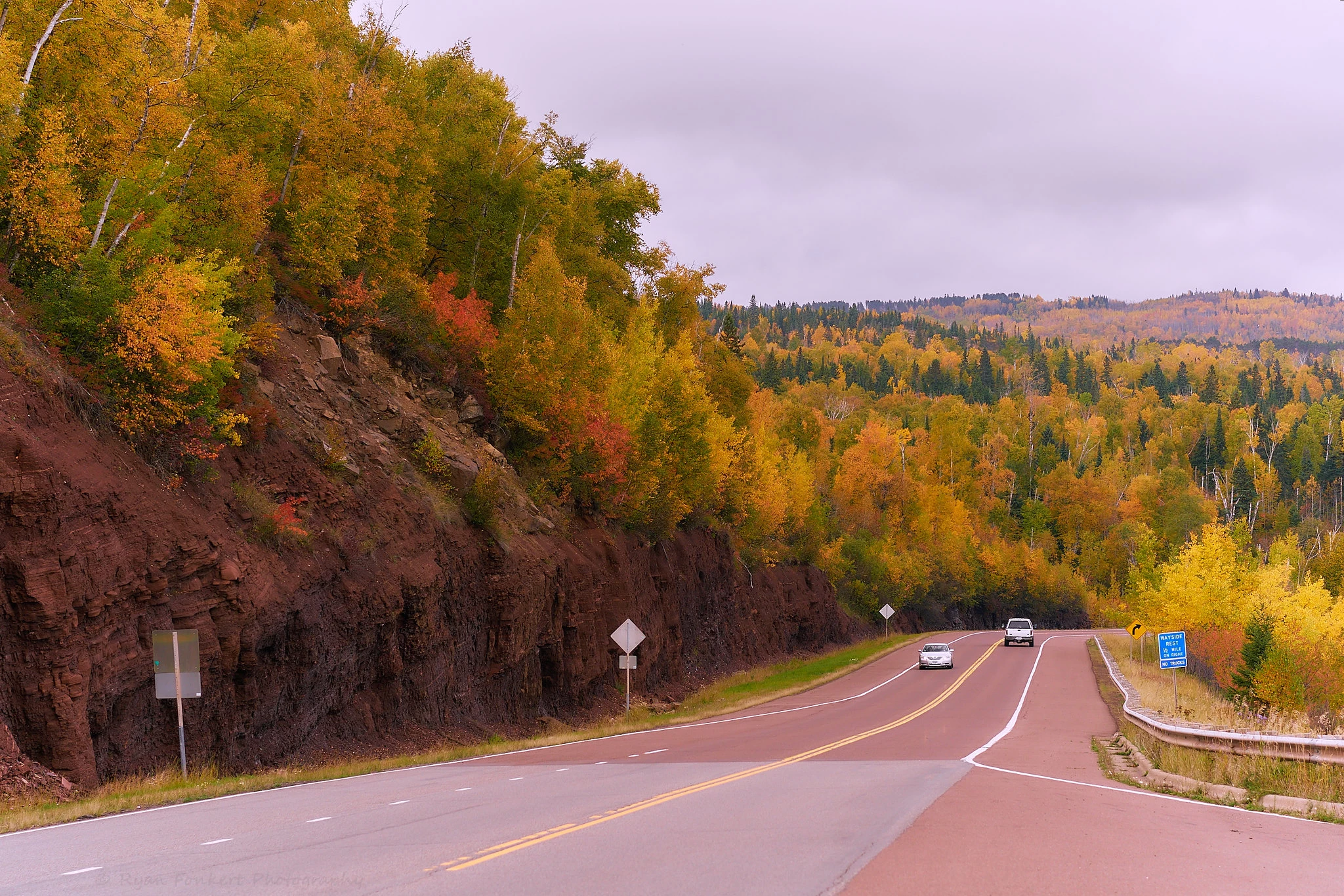 Scenic Minnesota Highway 61 Best Place to See Fall Colors