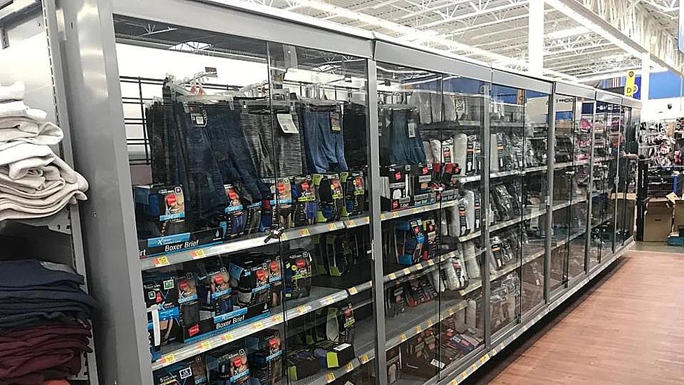 Underwear and Socks on Lock Down at Minnesota Walmart