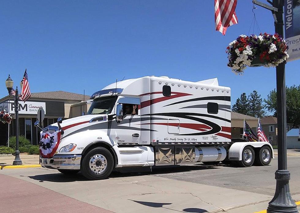 Big Rigs Pass Through Southeast Minnesota To Cruise For A Cause