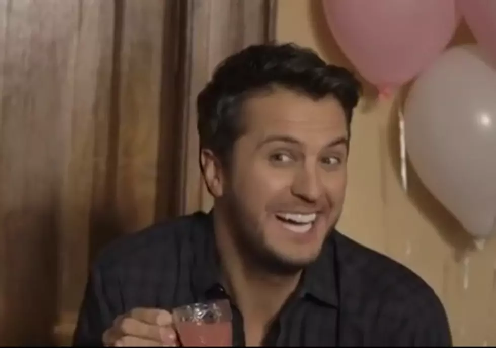 Luke Bryan Crashes A Party&#8211; A Baby Shower, Actually