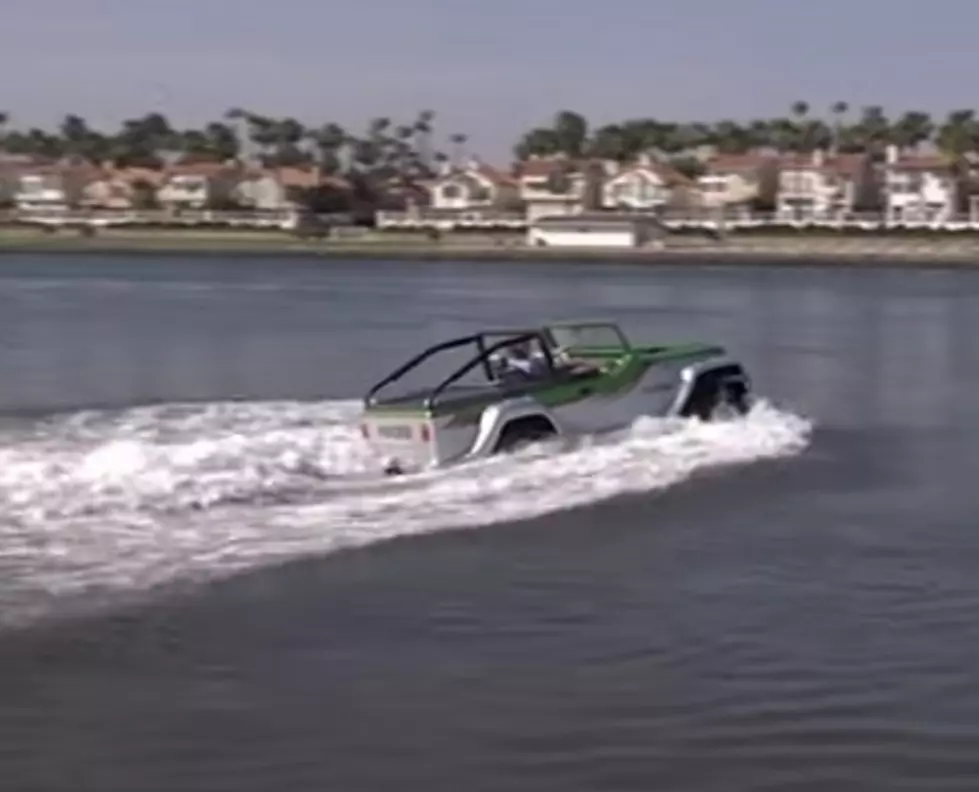 The Jeep That Drives On&#8230;Water? [Video]