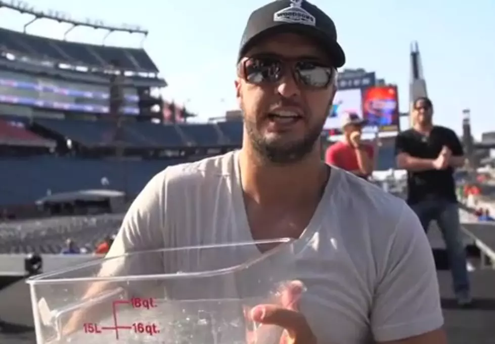 Luke Bryan Accepts Ice Bucket Challenge- Video