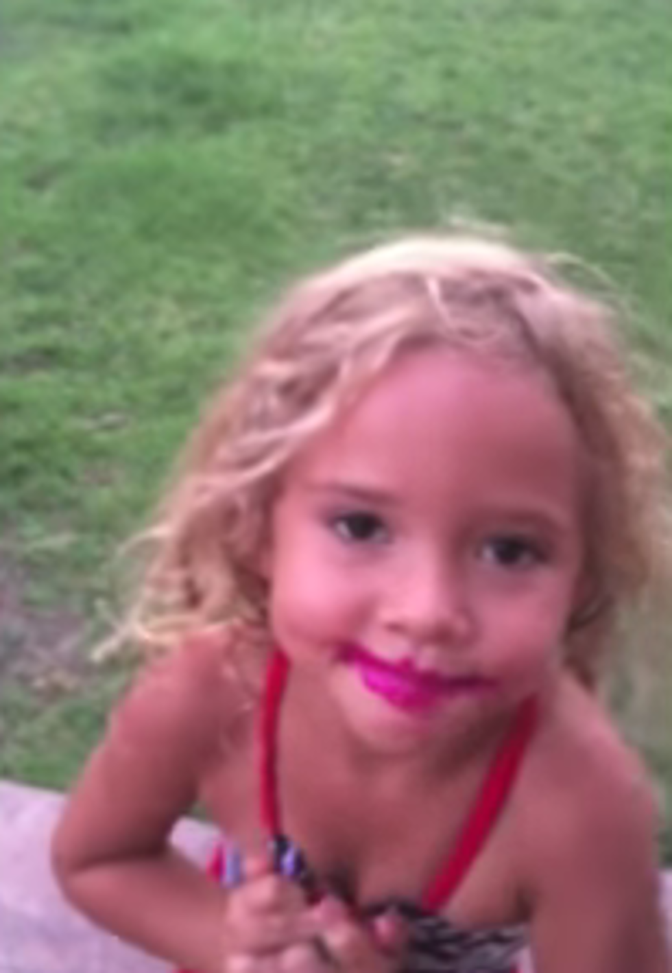 No Daddy, I Did NOT Get Into the Lipstick- Cute Video