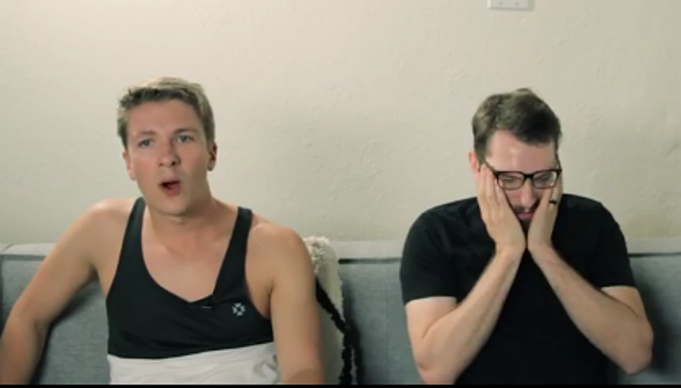 Men Watch Childbirth For First Time &#8211; [Video]