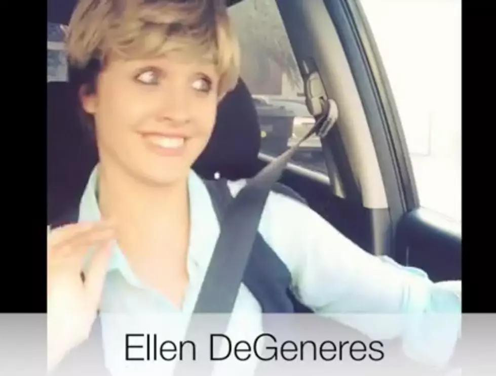 Woman Nails 14 Celebrity Impressions…While Driving