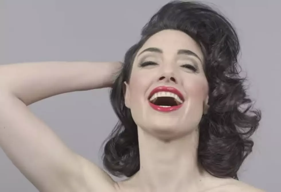 How Have Hair And Makeup Changed In The Last 100 Years? Find Out&#8211; In :60 Seconds