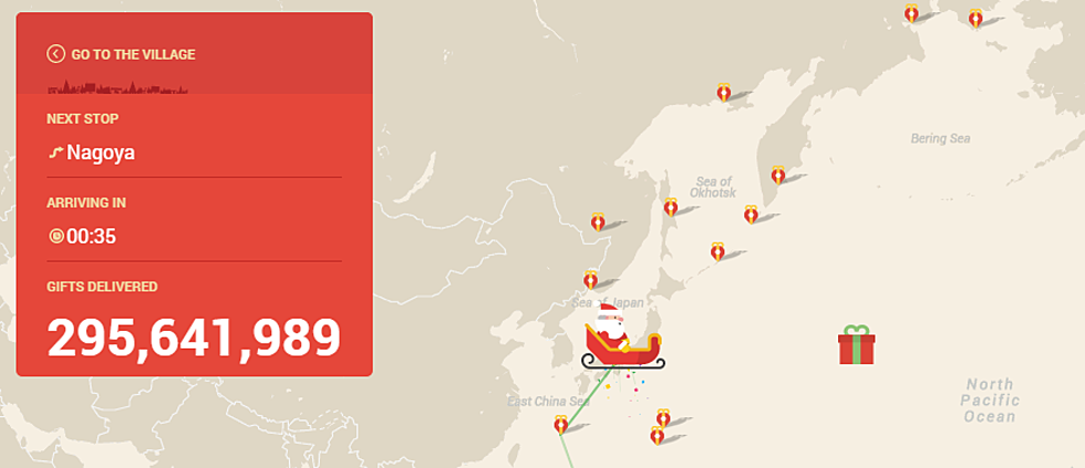 See Where Santa Is – Tracking Map