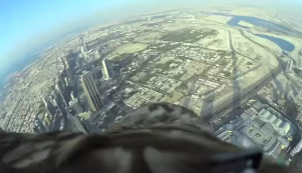 Go Pro Camera On Eagle From The World&#8217;s Tallest Building- [Video]