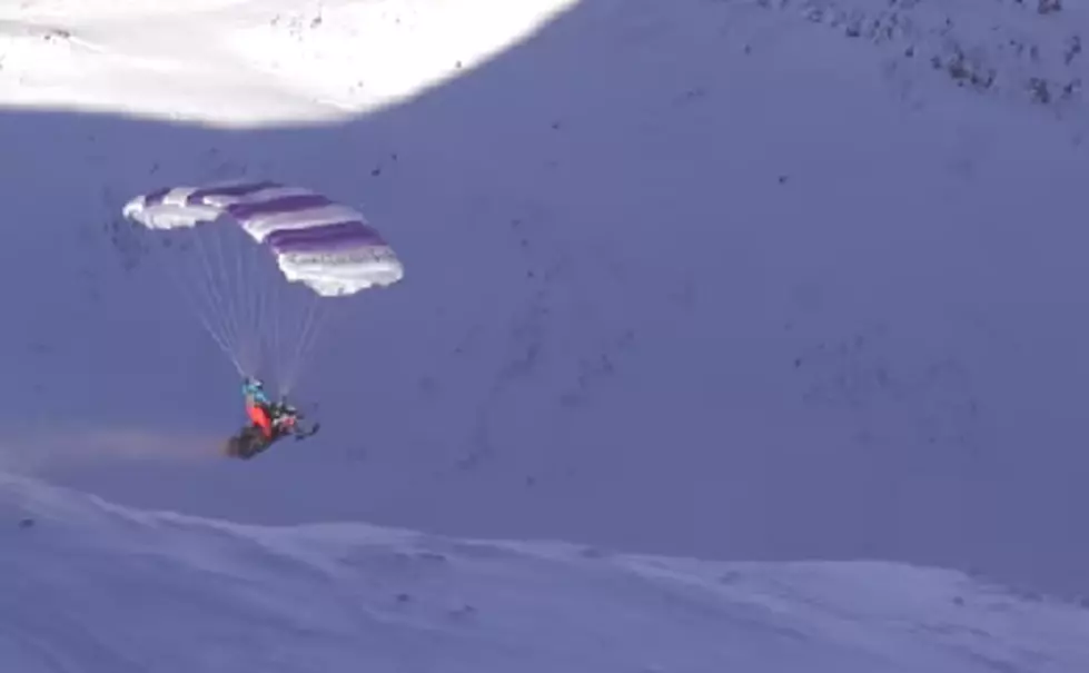 A Flying Snowmobile