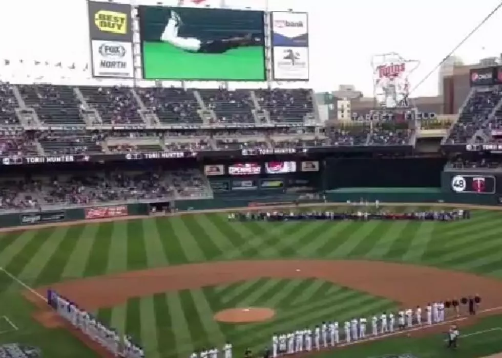 Tori Hunter&#8217;s 2015 Twins Home Opener Introduction
