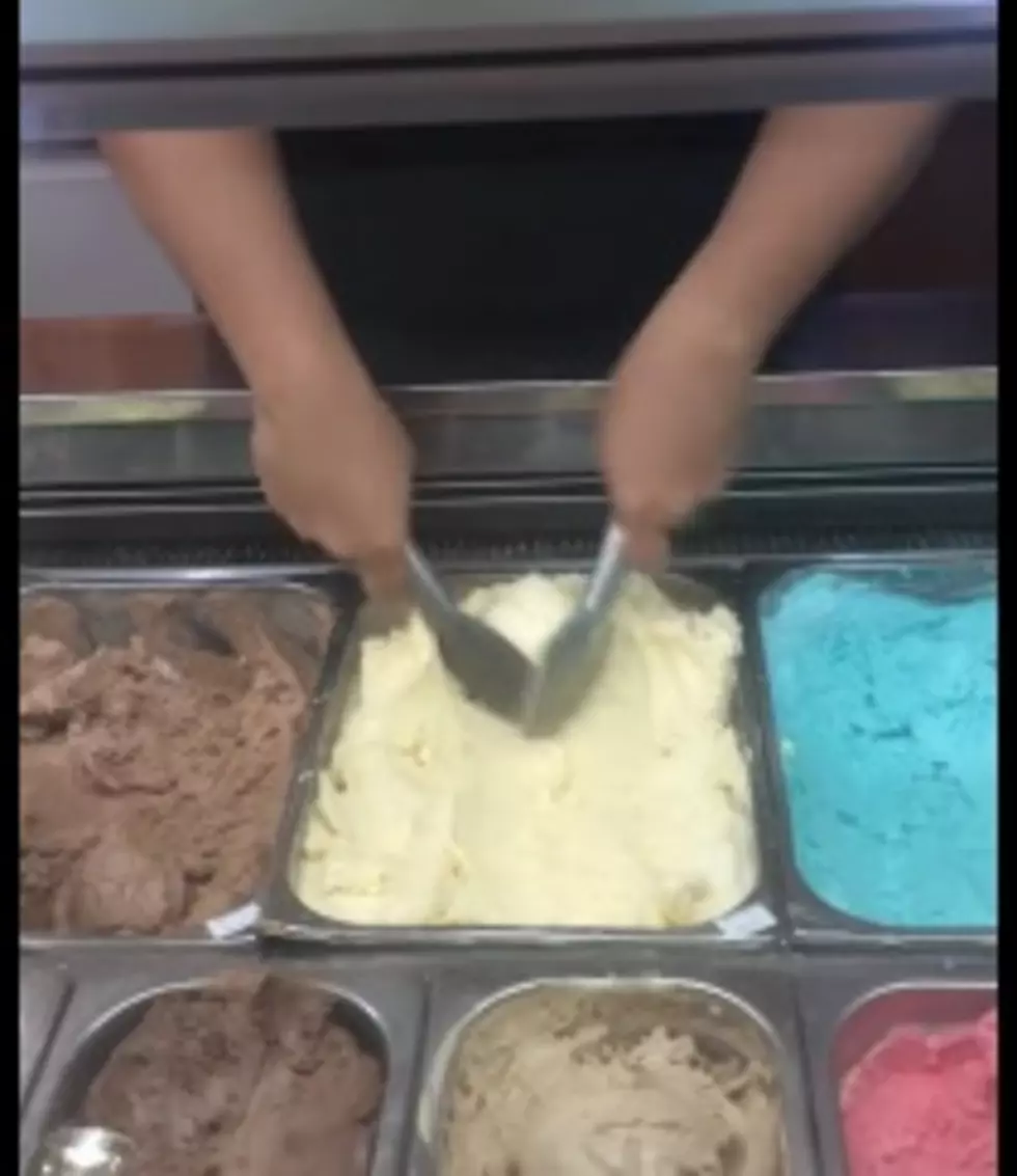Watch This Server’s Mad Ice Cream Skills!