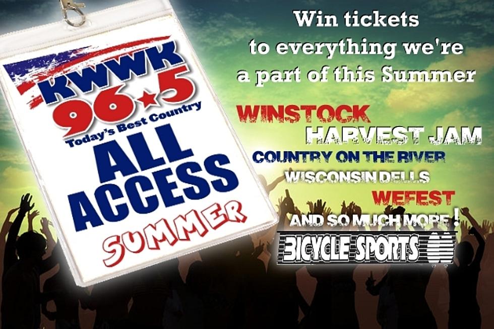 Enter to Win Quick Country’s All Access Summer!
