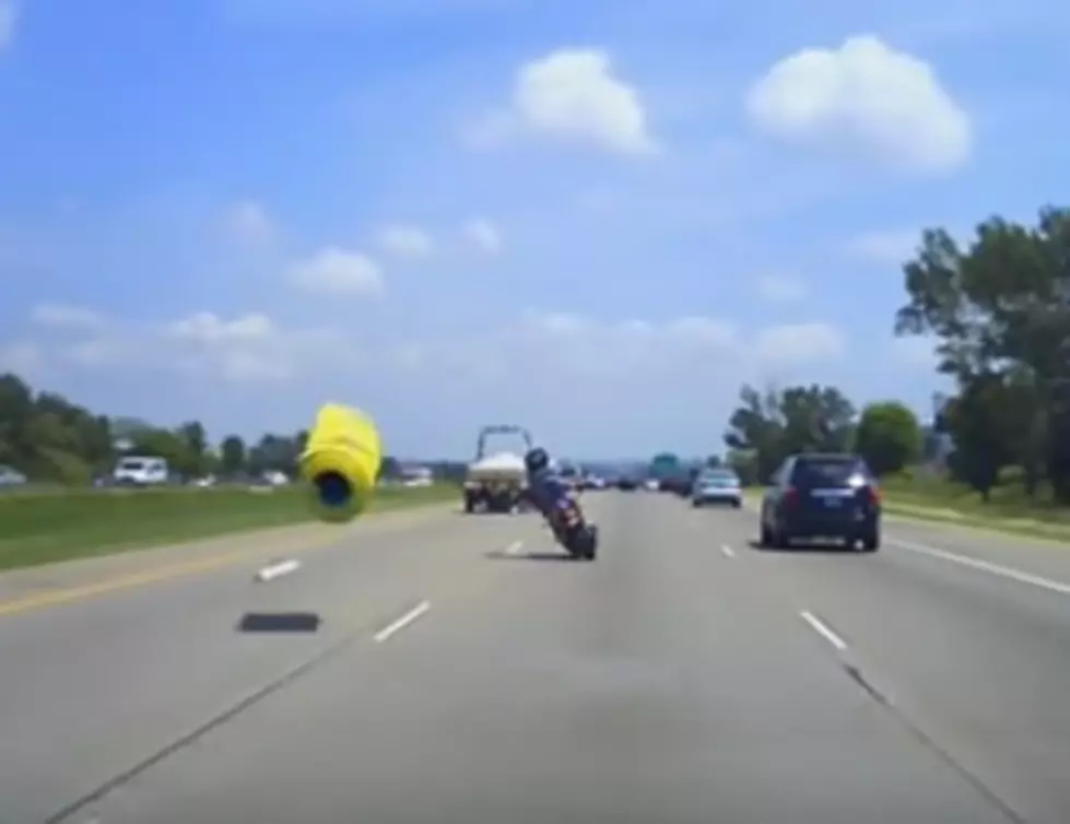 Minnesota Motorcyclist Crashes into Unsecured Load in Woodbury