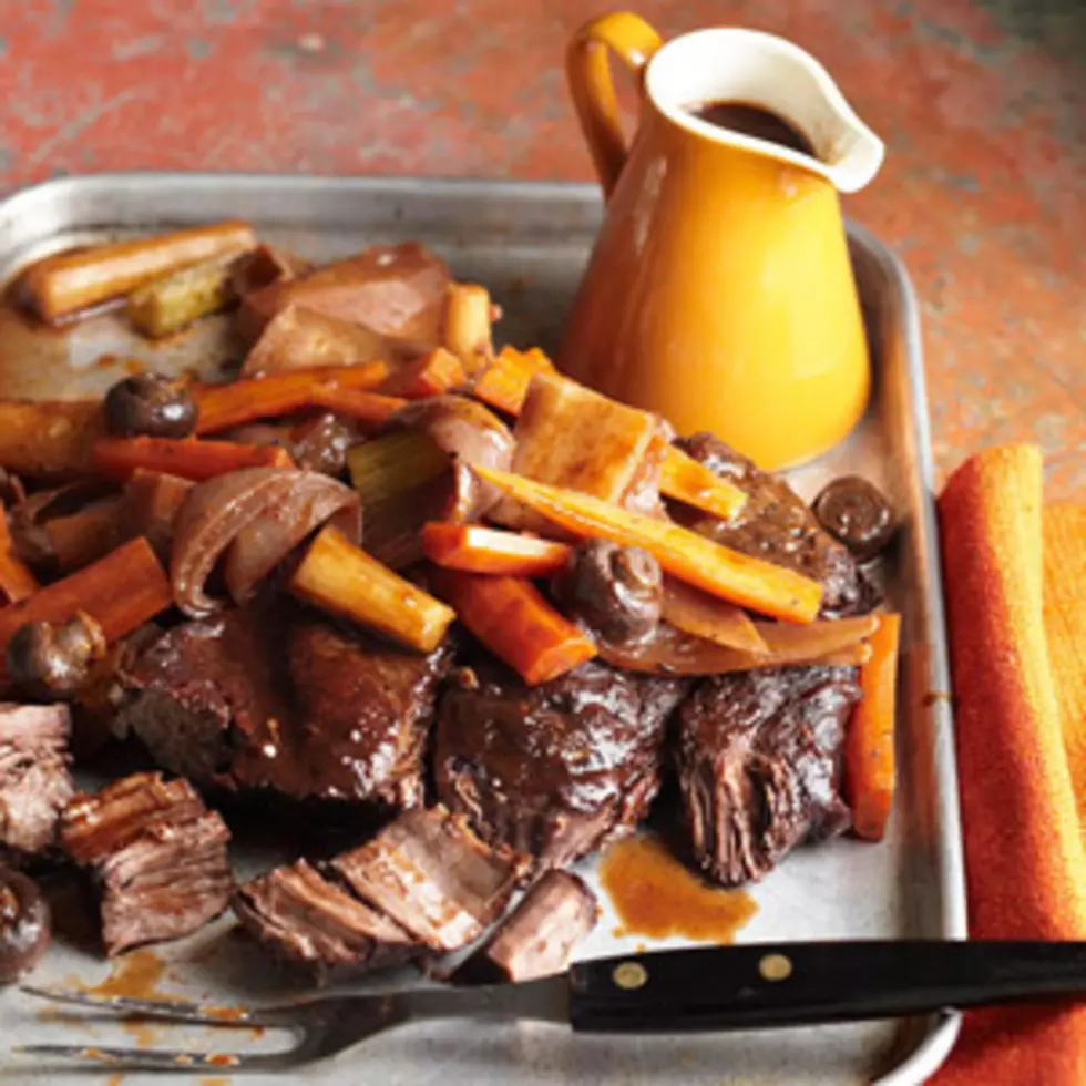 Try This For Dinner! A Wine Marinated Pot Roast Recipe