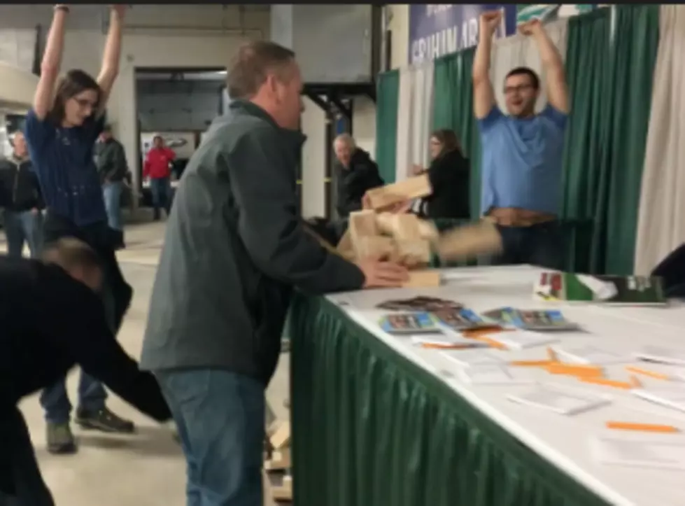 Pine Island Brothers Beat Curt St. John During Epic Jenga Challenge! &#8211; [WATCH]