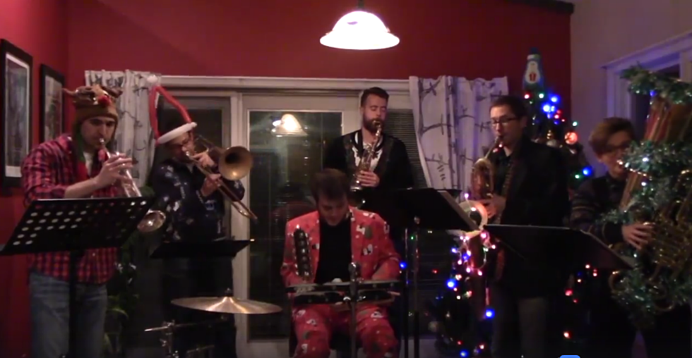 Rochester Band Does Awesome Version Of ‘Sleigh Ride’ – [WATCH]