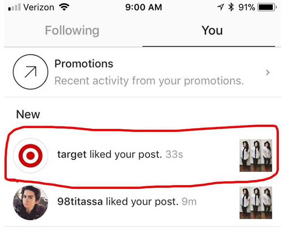 4 Reactions You Have When Target &#8216;Likes&#8217; Your Insta Post