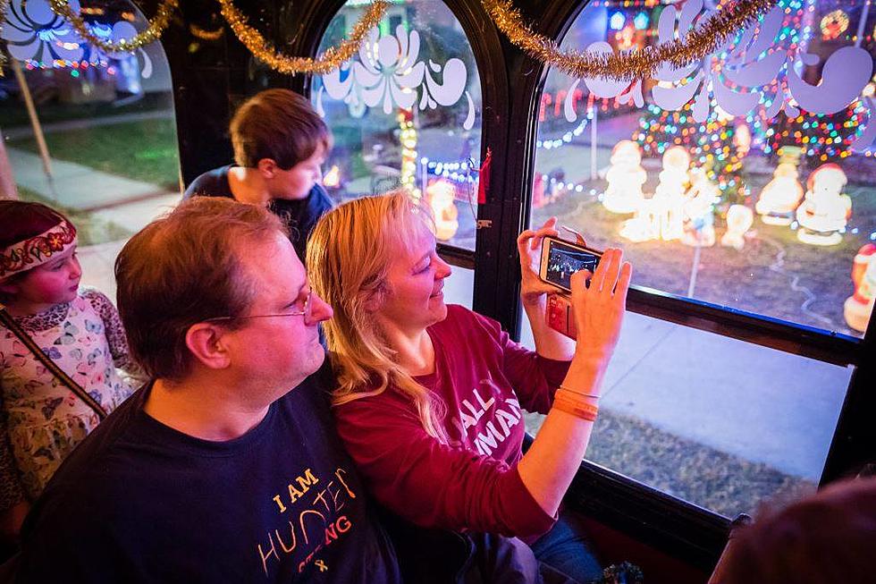 Rochester ‘Jolly Trolley’ Takes You on a Tour of the Best Christmas Light Displays in Town