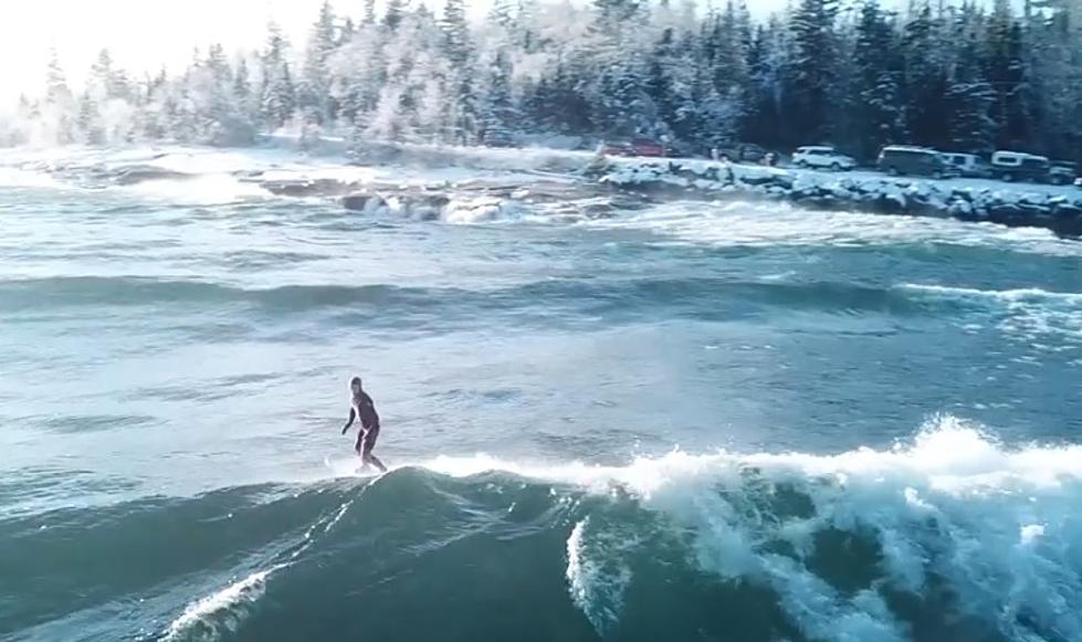 Below Zero Wind Chills Didn’t Stop These Minnesota Surfers