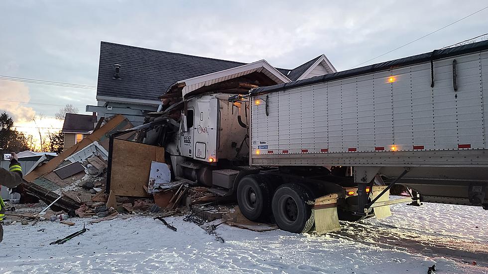 Maybe Knock Next Time? Semi Crashes Into Home&#8217;s Front Door in Wisconsin