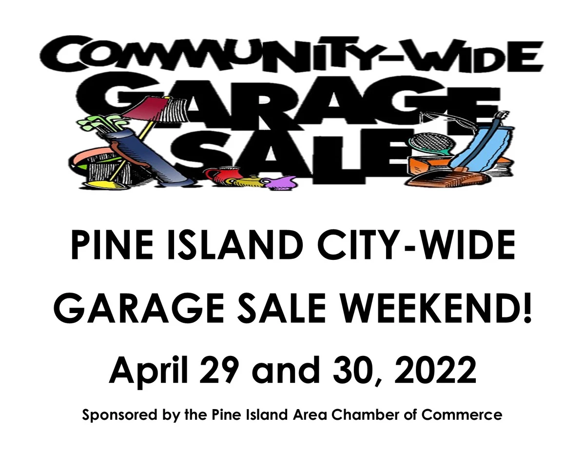 Pine Island CityWide Garage Sale Weekend