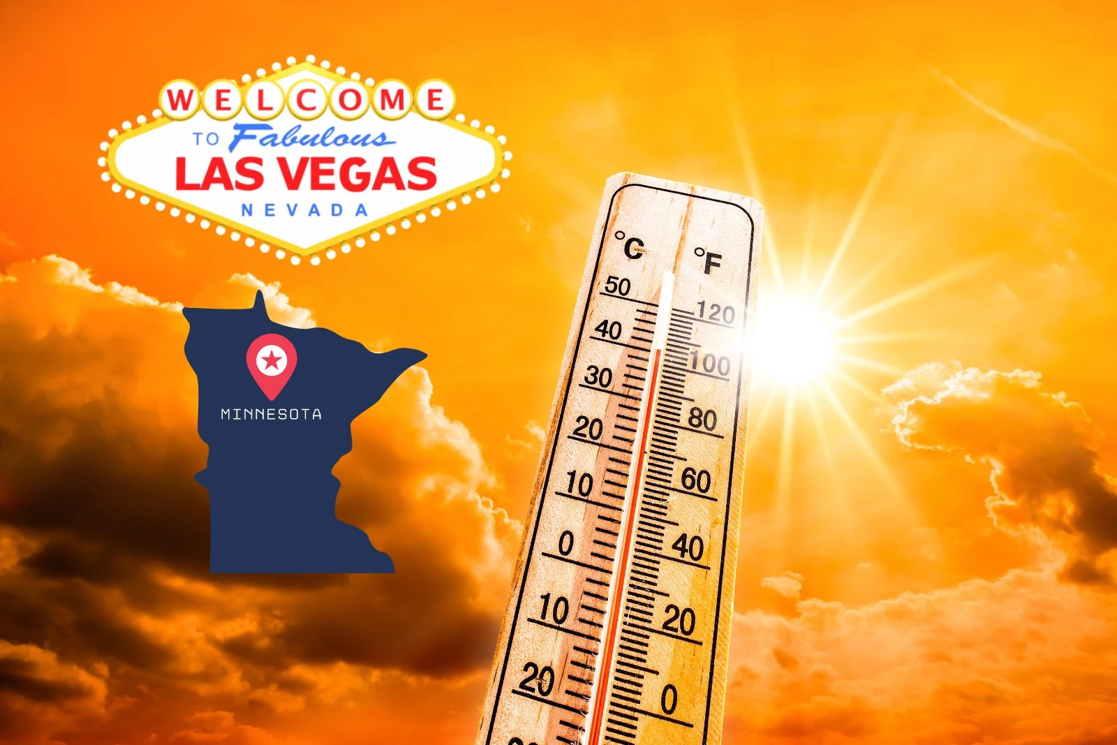 Las Vegas Weather Service Office Just Called Out MN's Heatwave