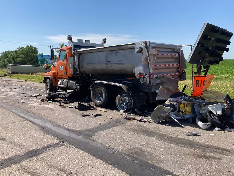 What Happens When a Semi Smashes Into a MnDOT Vehicle in Minnesota