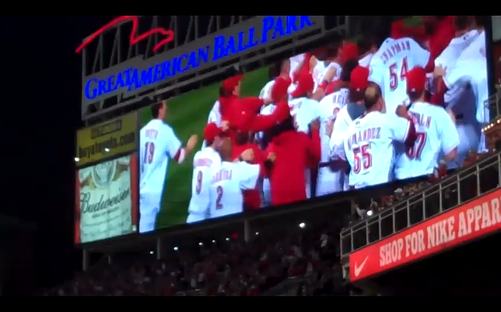 One year ago today, My Cincinnati Reds clinched the NL Central