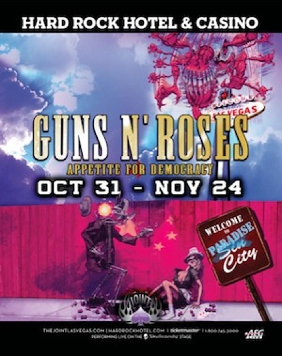Guns N' Roses in Vegas! You and a Guest Could Be There!