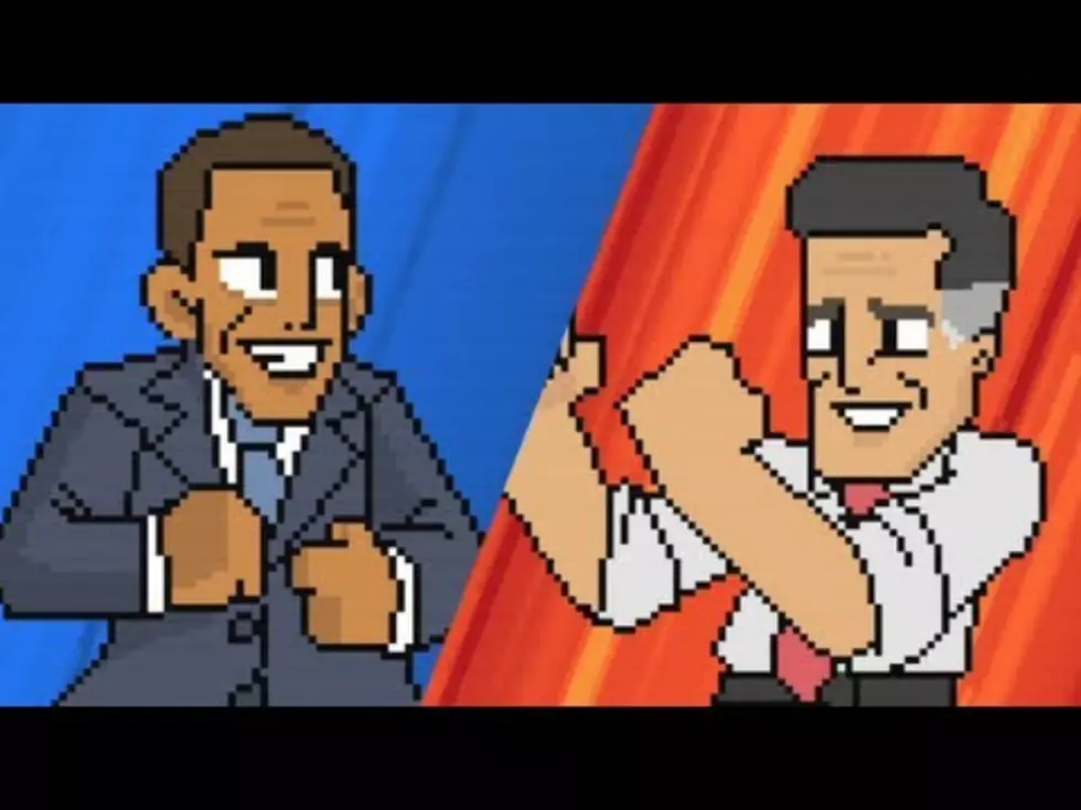 Obama and Romney Go Old School Fighting Game [Video]