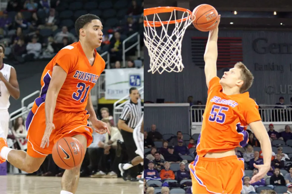 Evansville&#8217;s Balentine and Mockevicius Named to All-MVC First Team