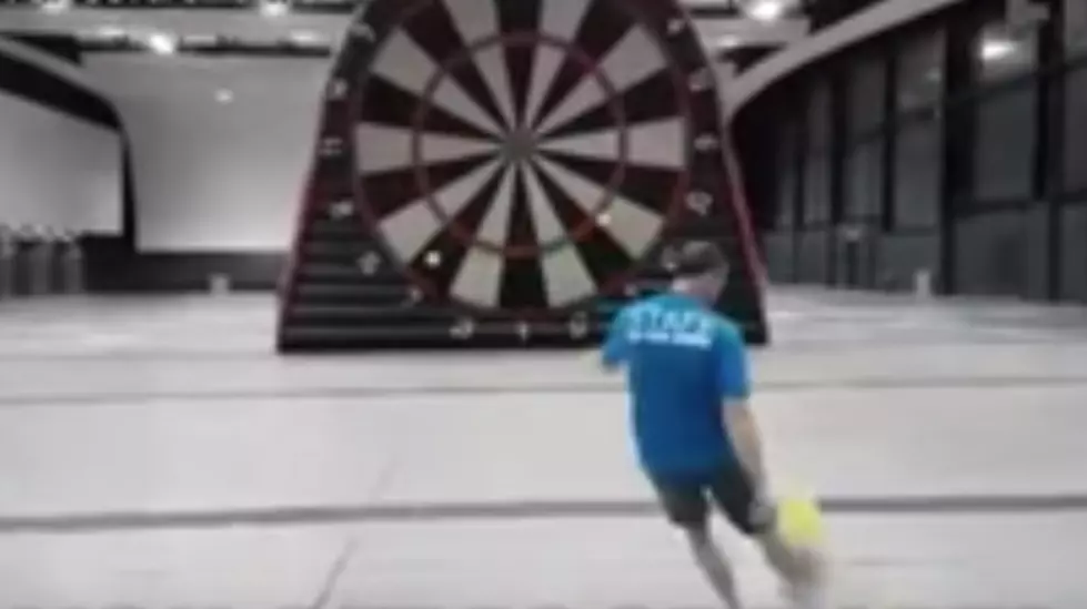 Step Aside Cornhole, Foot Darts Are Here (video)