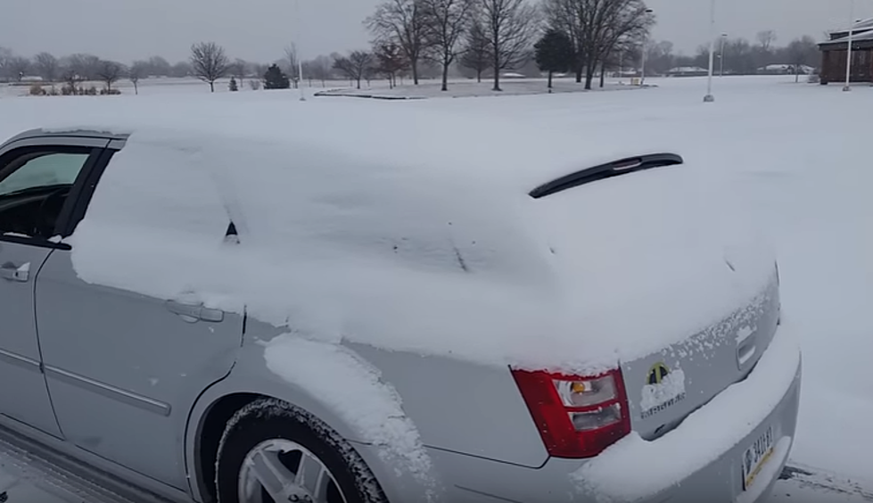 Is This The Best Way To Remove Snow From Your Car? [VIDEO]