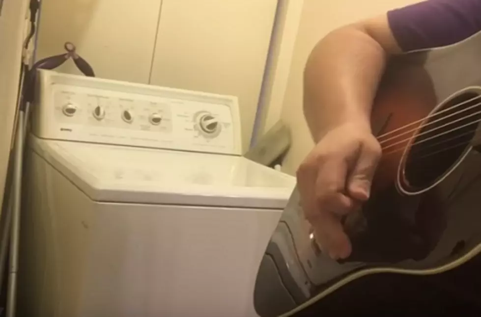 Man Plays “Devil Went Down To Georgia” with Janky Washing Machine (video)