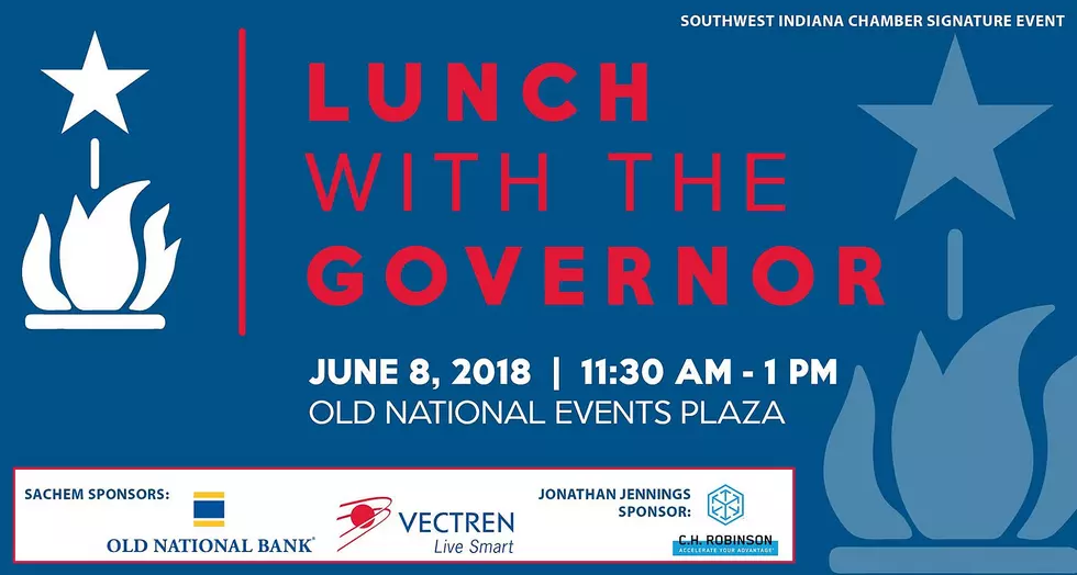 Have Lunch With the Governor in Evansville