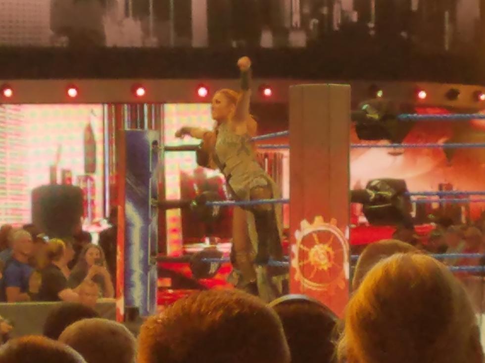 Charlotte Spears Becky Lynch Through WWE SmackDown Set