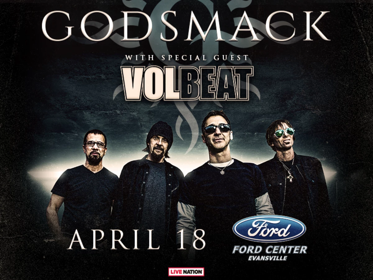 PRESALE CODE for Godsmack with Volbeat at the Ford Center