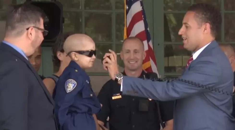 St. Jude Patient Colin fulfills Dream of Being Honorary Cop 