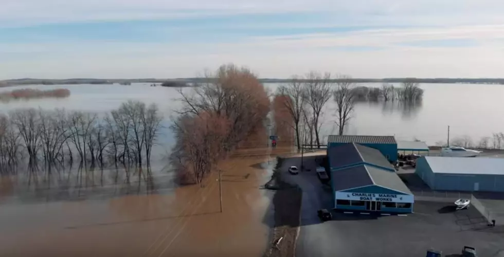 Get a Birds-eye View of the Flooding Around Waterworks Road