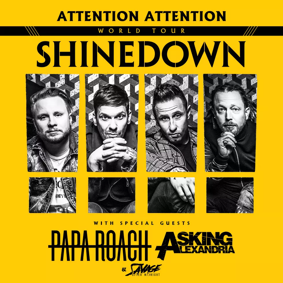 103GBF Presents Shinedown, Papa Roach, & More Get Tickets Now