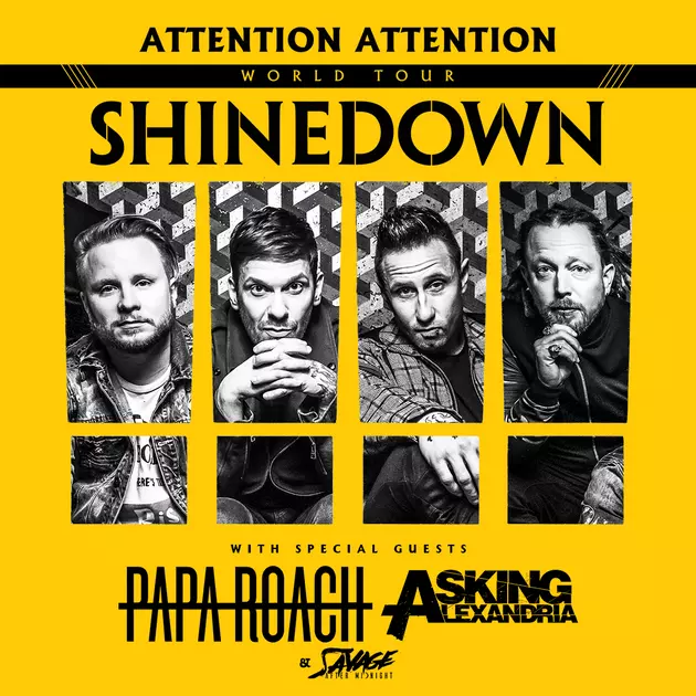 PRESALE CODE for Shinedown with Papa Roach at the Ford Center Oct 4, 2019