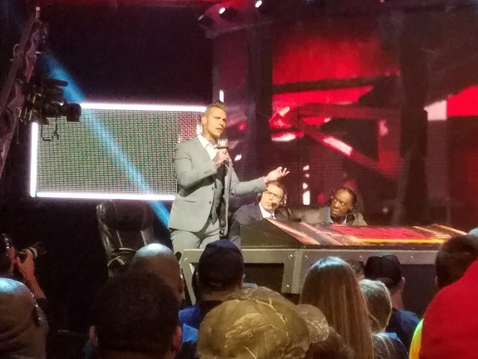 Corey Graves Curses on Live WWE RAW