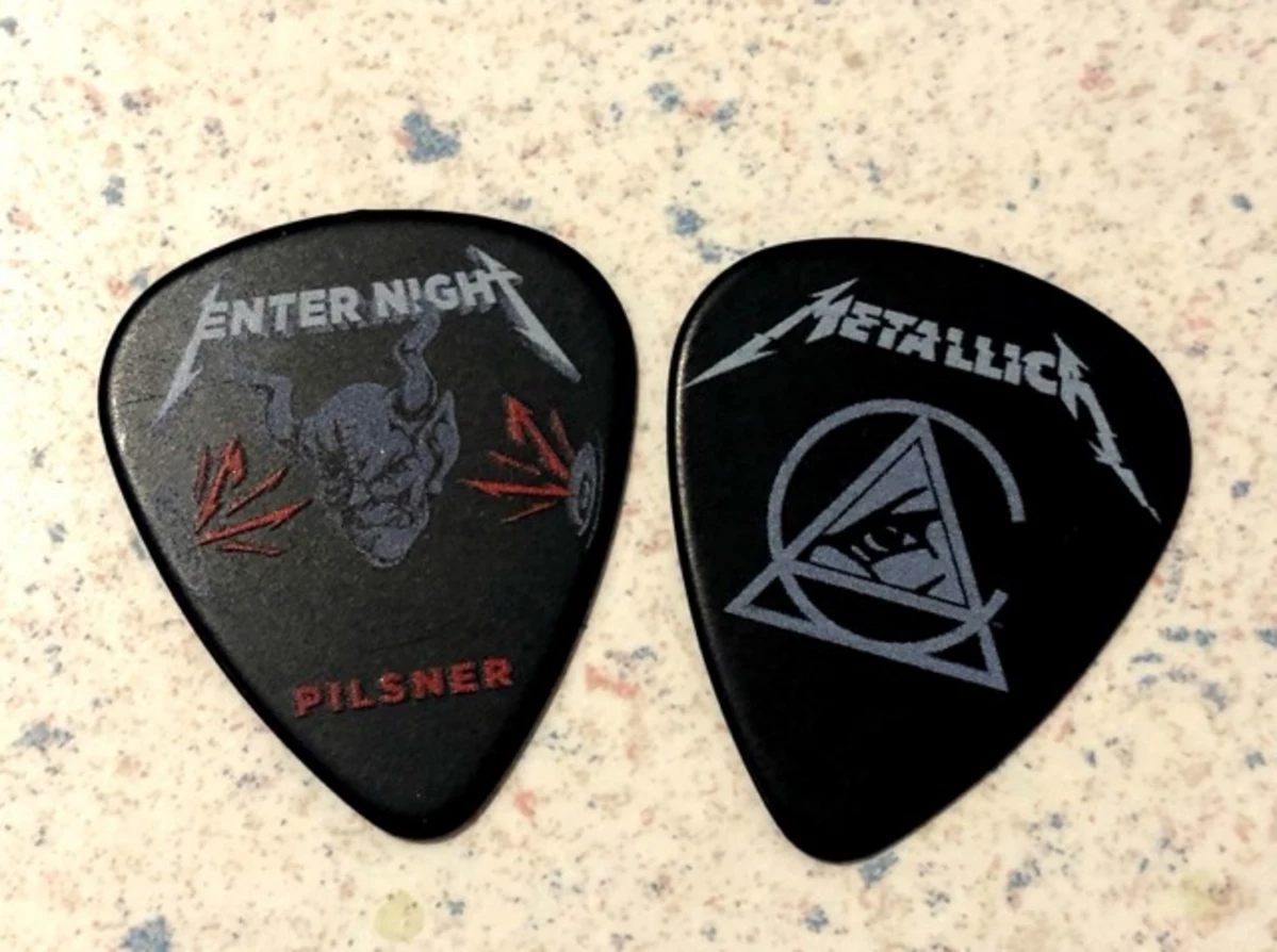 Metallica Hides Guitar Picks in Their Beer!