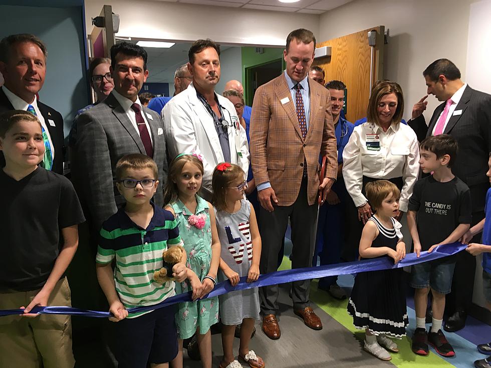 Peyton Manning Opens New Children’s Wing at St. Vincent in Evansville [VIDEO]