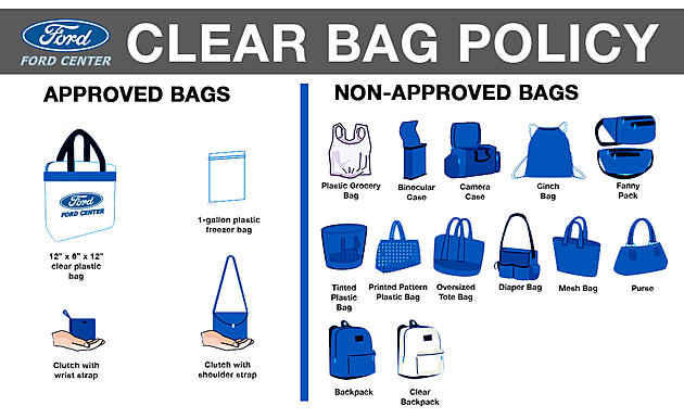 Clear Bag Policy at Ford Center & The Victory Theatre