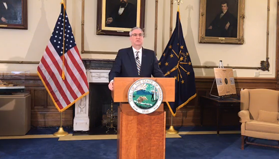 Indiana Governor Holcomb Issues Stay At Home Order