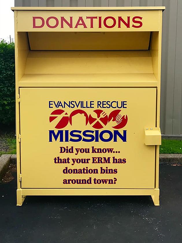 Evansville Rescue Mission Places New Donation Bin on City&#8217;s North Side