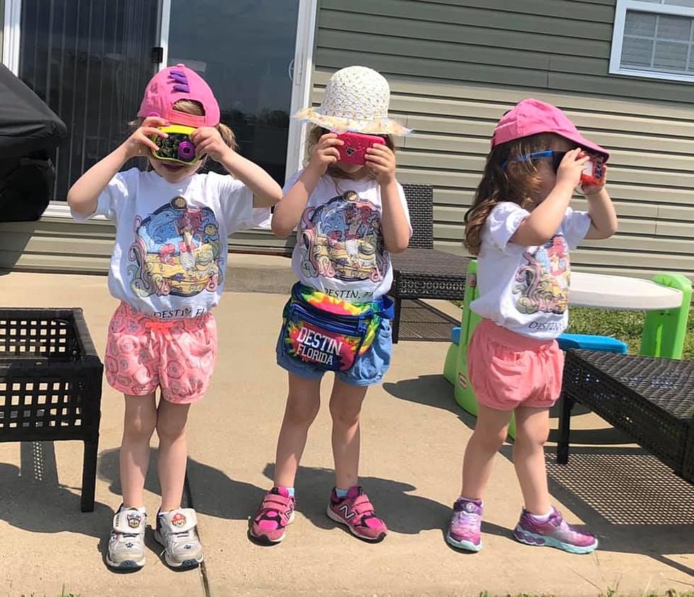 Evansville-Area Mom of Triplets Plays Dress Up Daily During Pandemic